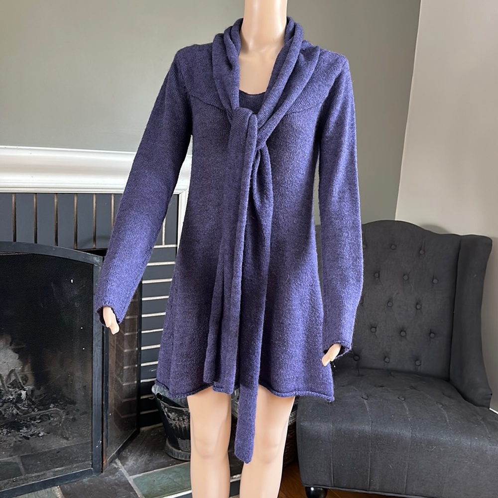 Long sweater or mini sweater dress